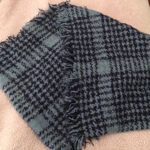 Blue Tri-Colored Infinity Scarf